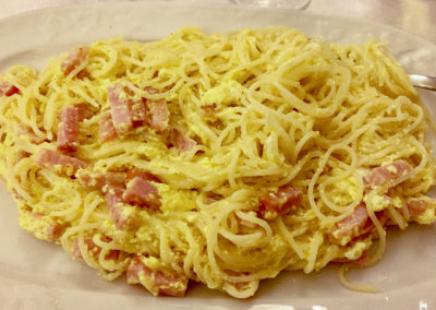 Spaghetti carbonara